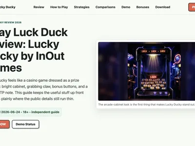 Play Lucky Duck comparison screenshot from playluckyduck.ca